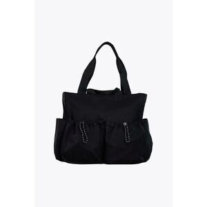 NWT Beis Sports Carryall Tote Duffle in Black